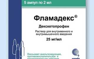 Фламадекс − инструкция по применению, аналоги, цена, отзывы о таблетках
