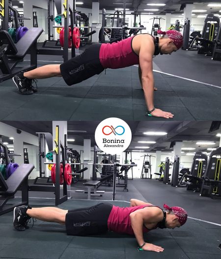 Классические отжимания от пола при грыже Классические отжимания от пола при грыже