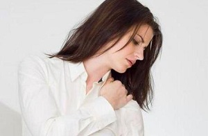 После сна болит спина в области сердца