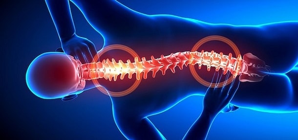 вид спины очаги воспаления