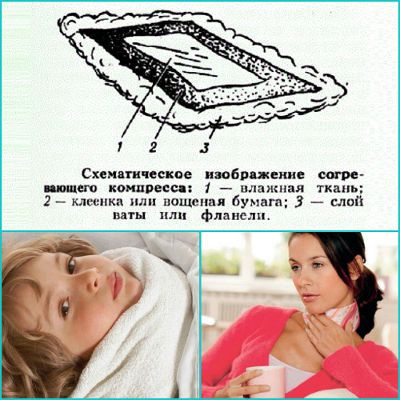 Слои для компресса