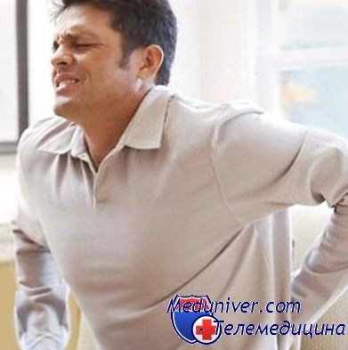 боль в спине - радикулит